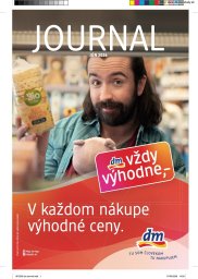 1. strana letáka dm drogerie 1. 6. - 30. 6. 2026 