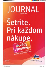 1. strana letáka dm drogerie 1. 10. - 31. 10. 2026 